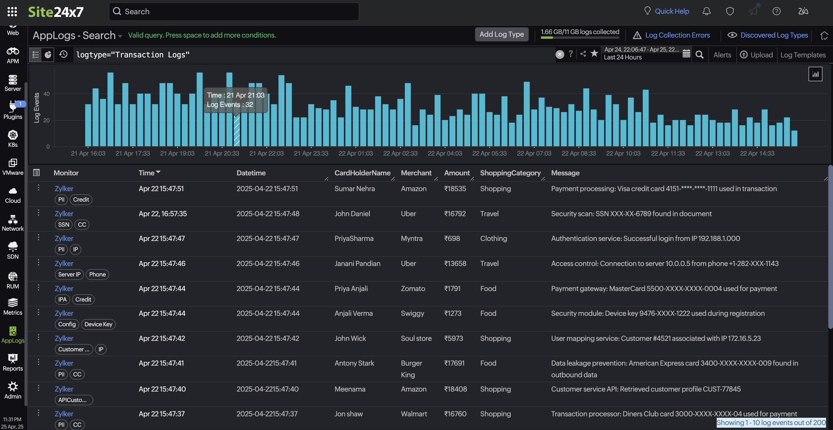 Log Tagging logtaging